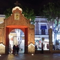 El Centro Puebla Mexico Night
